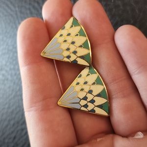 VTG Samuel Huang clip on earrings